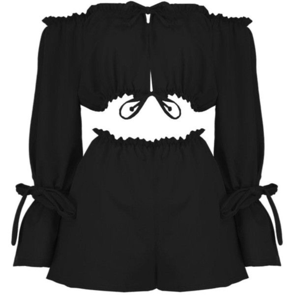 Boohoo Two Piece Off Shoulder set
